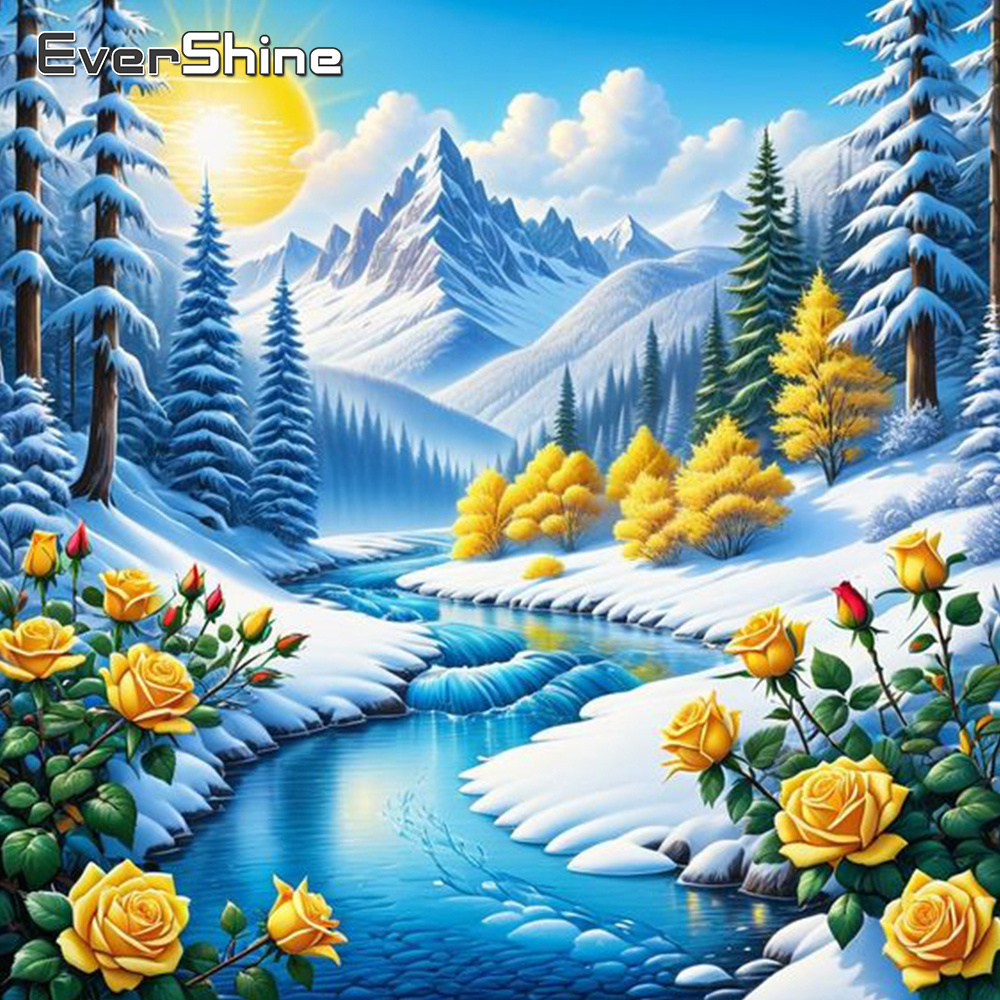 Evershine Nehri Elmas Boyama M - Photo Mosaic Print incelemesi ve fiyatı