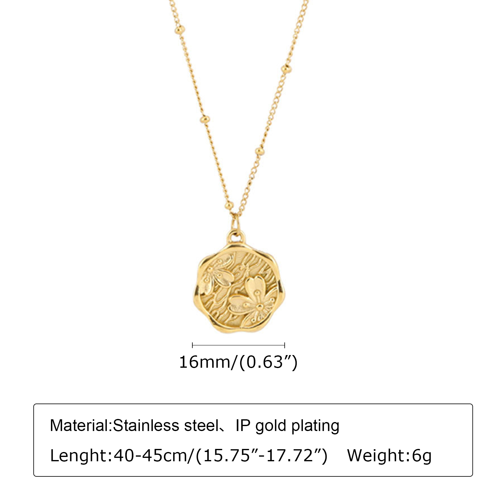 Kadınlar için para kolye çiçek - Birth Flower Necklace incelemesi ve fiyatı